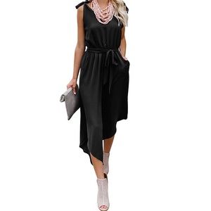✦NWT Sexy Wide Leg Belted Jumpsuit/Romper✦